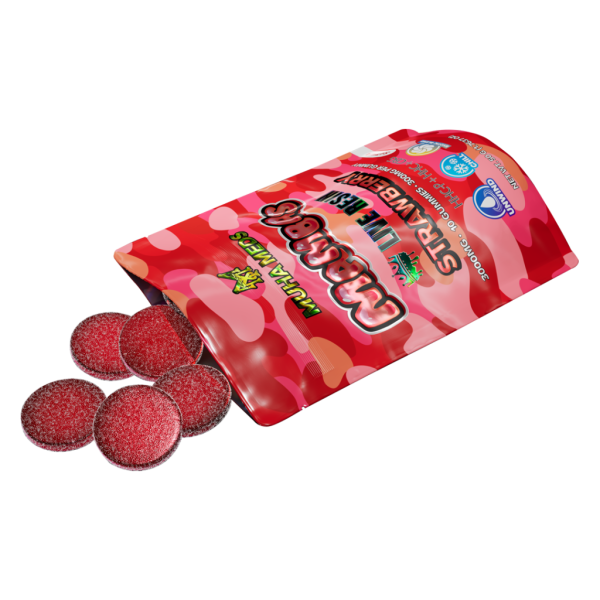 Strawberry 3 Gram Gummies - Image 2