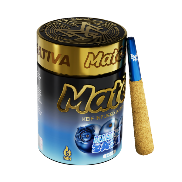 Blueberry Zaza 5 Pre-Rolls (3 Grams) - Image 2