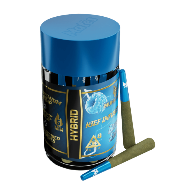 Blue Razz 5 Pre-Rolls - Image 2