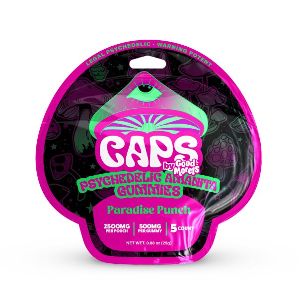 CAPS Psychedelic Amanita Gummies – Paradise Punch